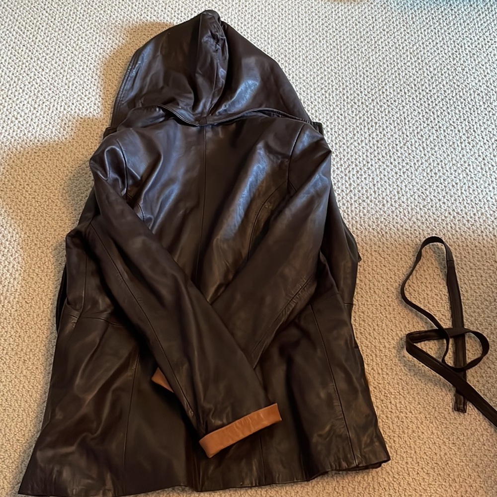 Italian Leather Jacket - Picture 3 of 5